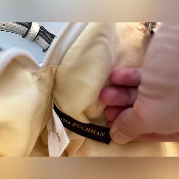 Dana Buchman Botanical/Flower, Double Handle Handbag, crossbody - Picture 7 of 13